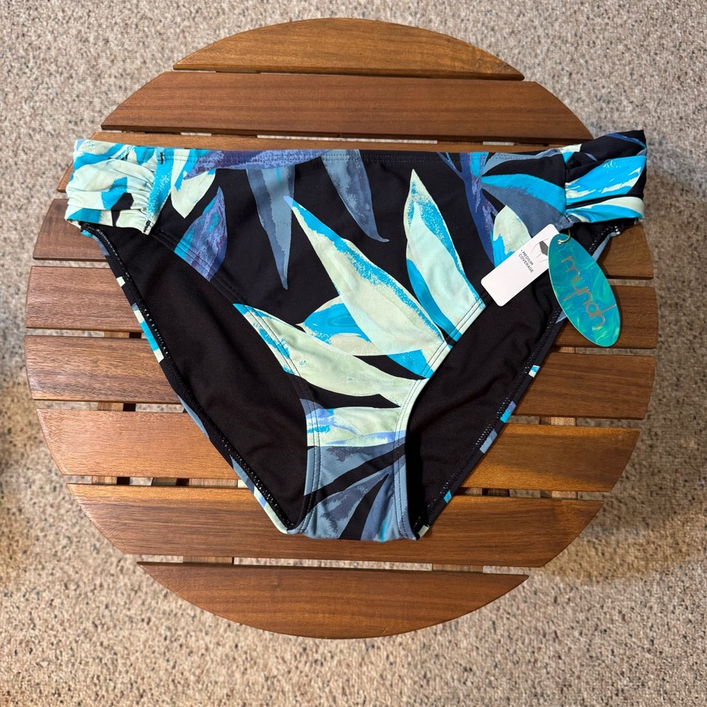 Mynah Medium Coverage Bikini Bottom /Size:L